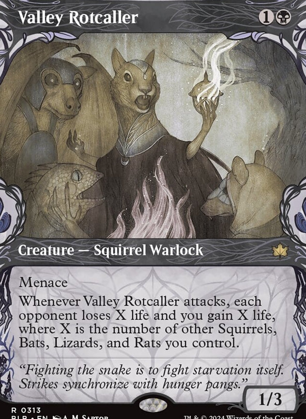 Valley Rotcaller [#0313 Showcase] (BLB-R-FOIL)