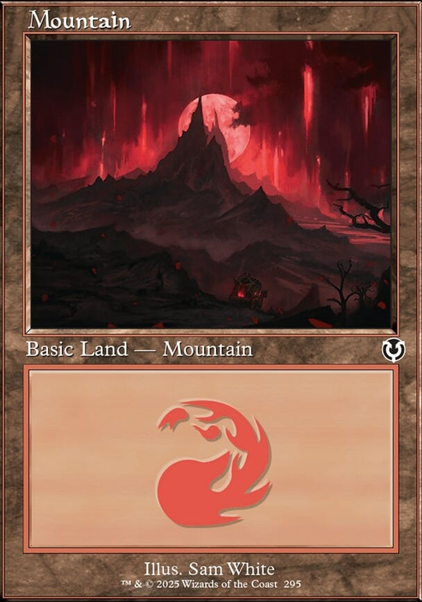 Mountain [ #0295 Retro Frame ] (INR-C-FOIL)