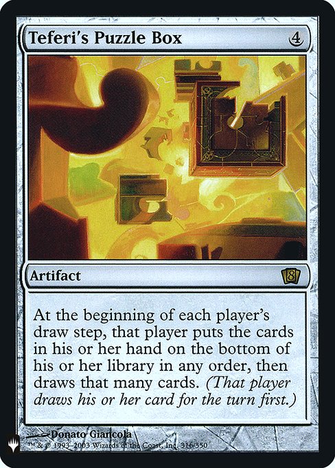 Teferi's Puzzle Box [Mystery Booster Retail Foils #113] (8ED-R-FOIL)