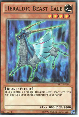 Heraldic Beast Eale (CBLZ-EN014) Common - Near Mint Unlimited