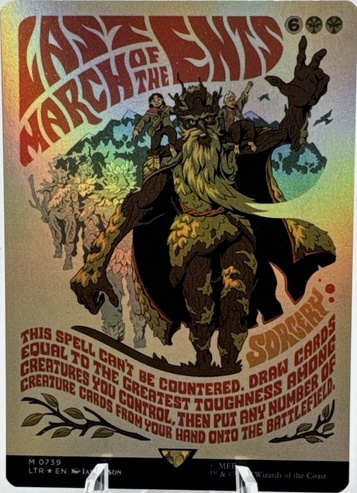Last March of the Ents [#0739 Poster] (LTR-M-FOIL)