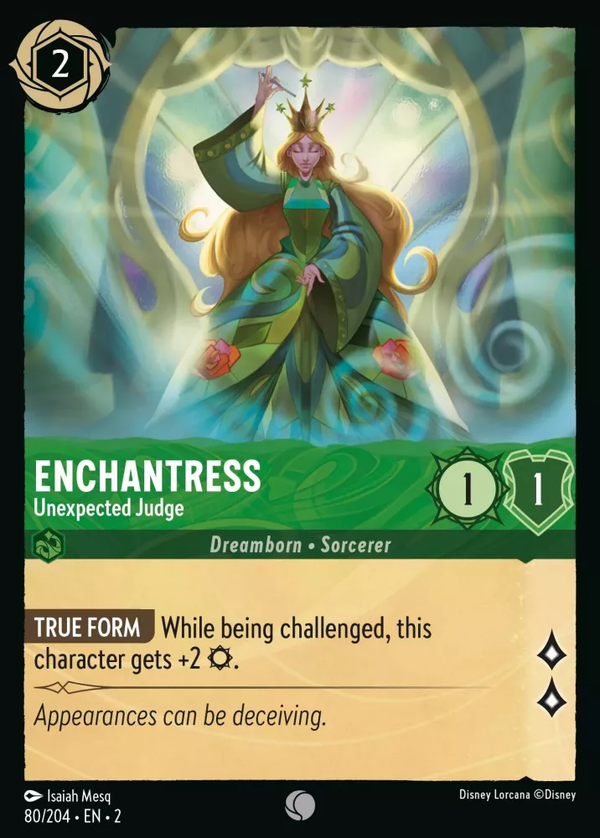 Enchantress - Unexpected Judge (Rise of the Floodborn 80/204) Common - Near Mint