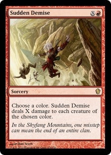 Sudden Demise (C13-R)