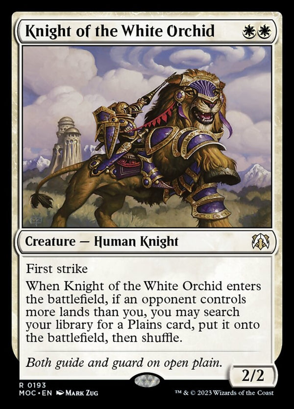 Knight of the White Orchid [#0193 Reprint] (MOC-R)