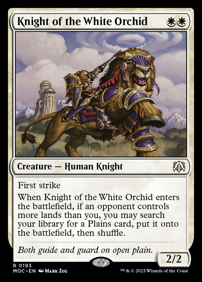 Knight of the White Orchid [