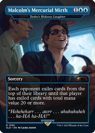 Malcolm's Mercurial Mirth - [Tasha's Hideous Laughter] [#1395] (SLD-R)