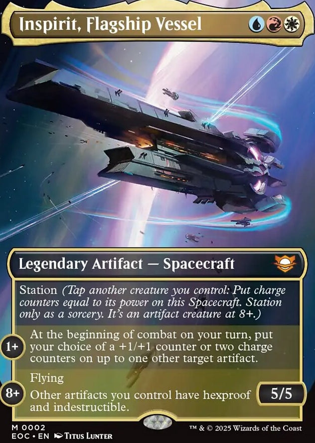Inspirit, Flagship Vessel [ #0002 Borderless ] (EOC-M)