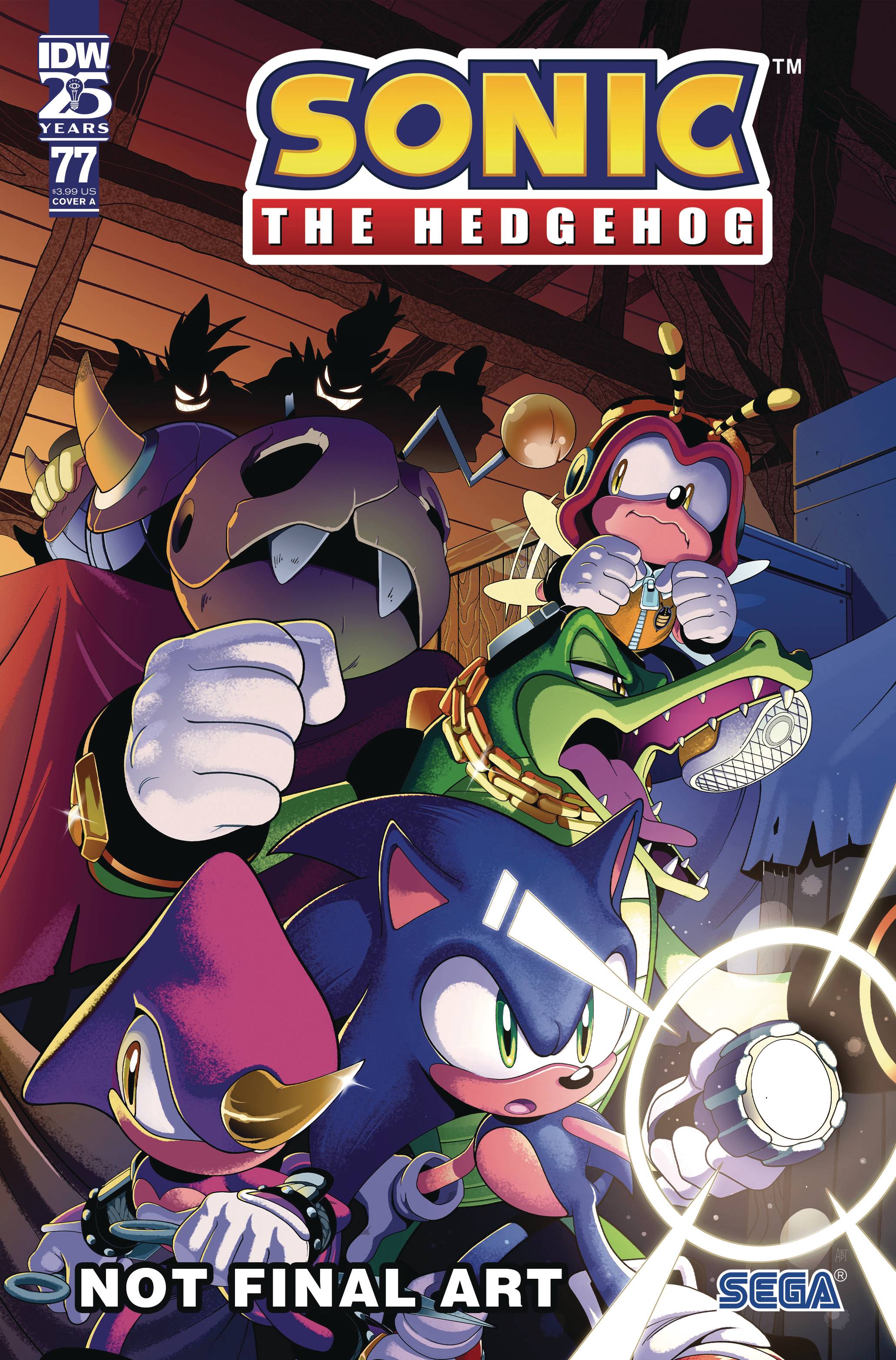 Sonic the Hedgehog #77 Cover A (Thomas)