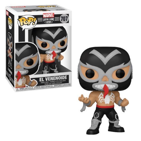 POP Figure: Marvel Lucha Libre #0707 - Venom (El Venenoide)