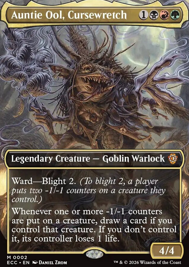 Auntie Ool, Cursewretch [ #0002 Borderless ] (ECC-M)