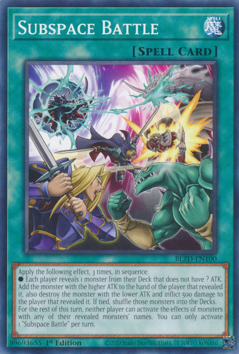 Subspace Battle (BLZD-EN100)
