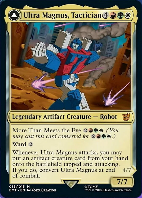 Ultra Magnus, Tactician // Ultra Magnus, Armored Carrier (BOT-M)