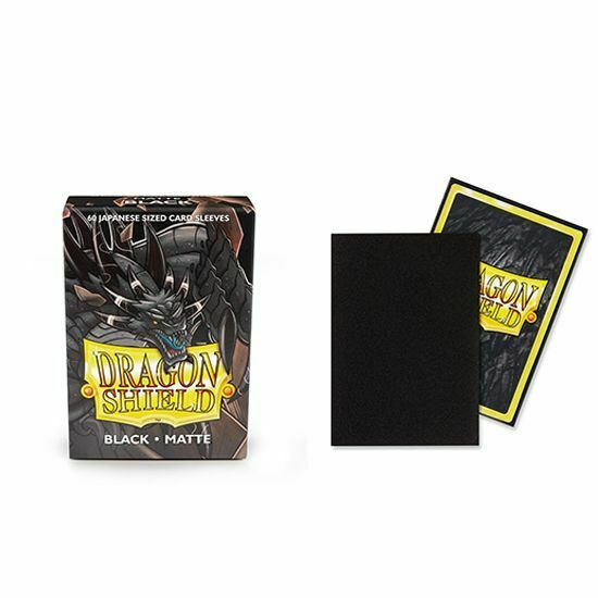 Dragon Shield: Mini - Matte: Black 60 Count