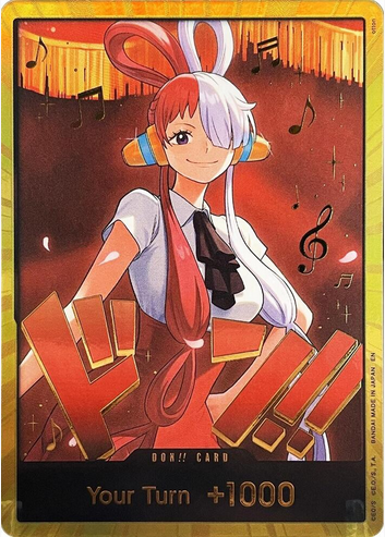 DON!! Card (Uta) Gold (EB-03)