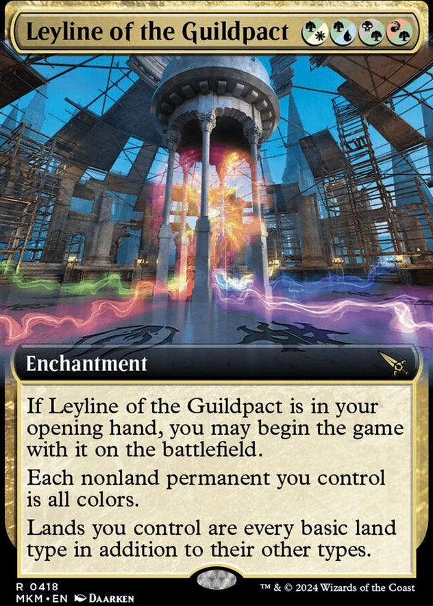 Leyline of the Guildpact [#0418 Extended Art] (MKM-R)