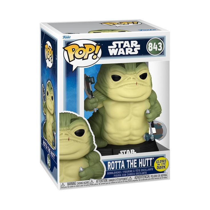 POP Figure: Star Wars The Mandalorian and Grogu #0843 - Rotta the Hutt