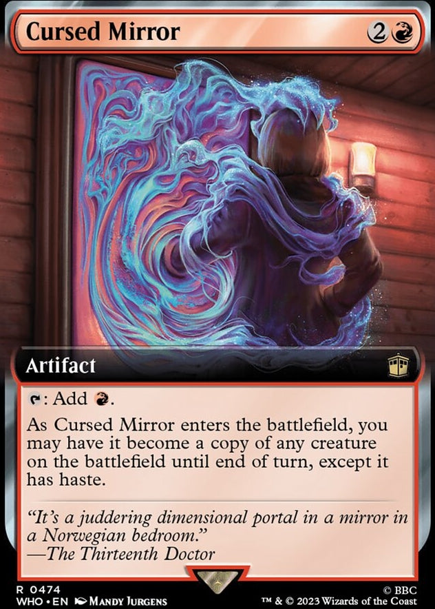 Cursed Mirror [#0474 Extended Art Reprint] (WHO-R)