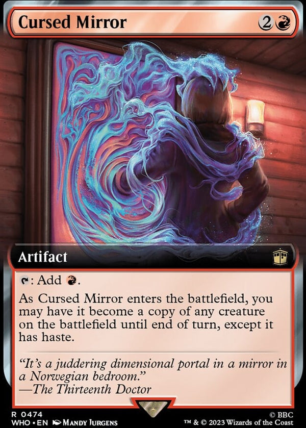 Cursed Mirror [#0474 Extended Art Reprint] (WHO-R)