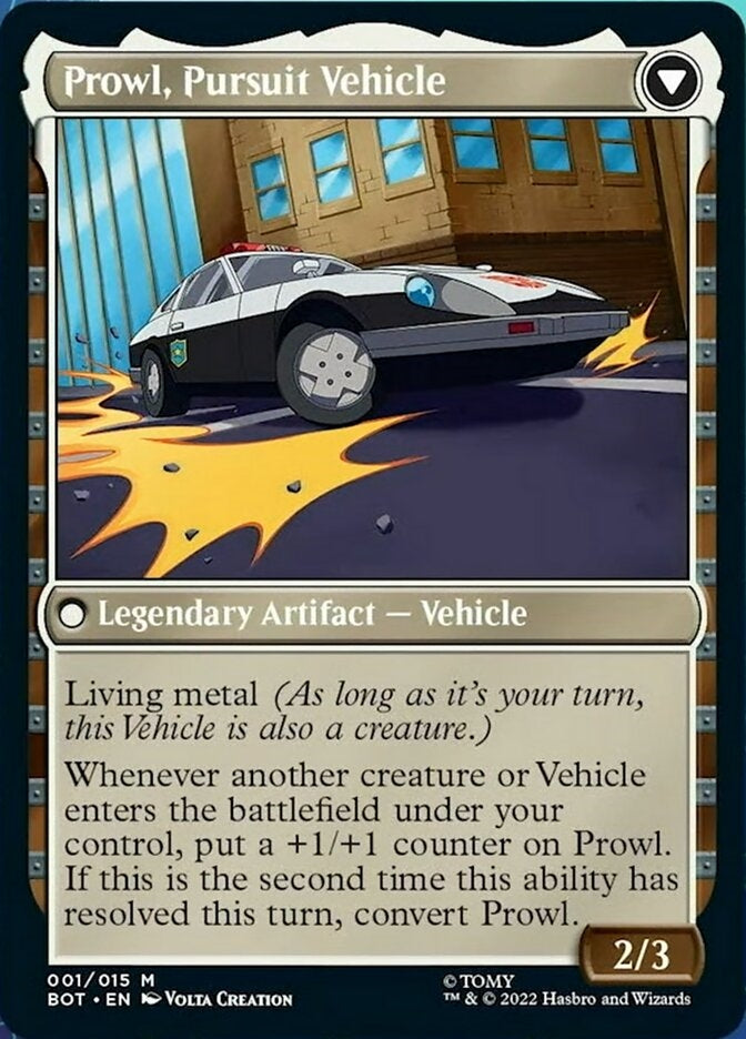 Prowl, Stoic Strategist // Prowl, Pursuit Vehicle (BOT-M)