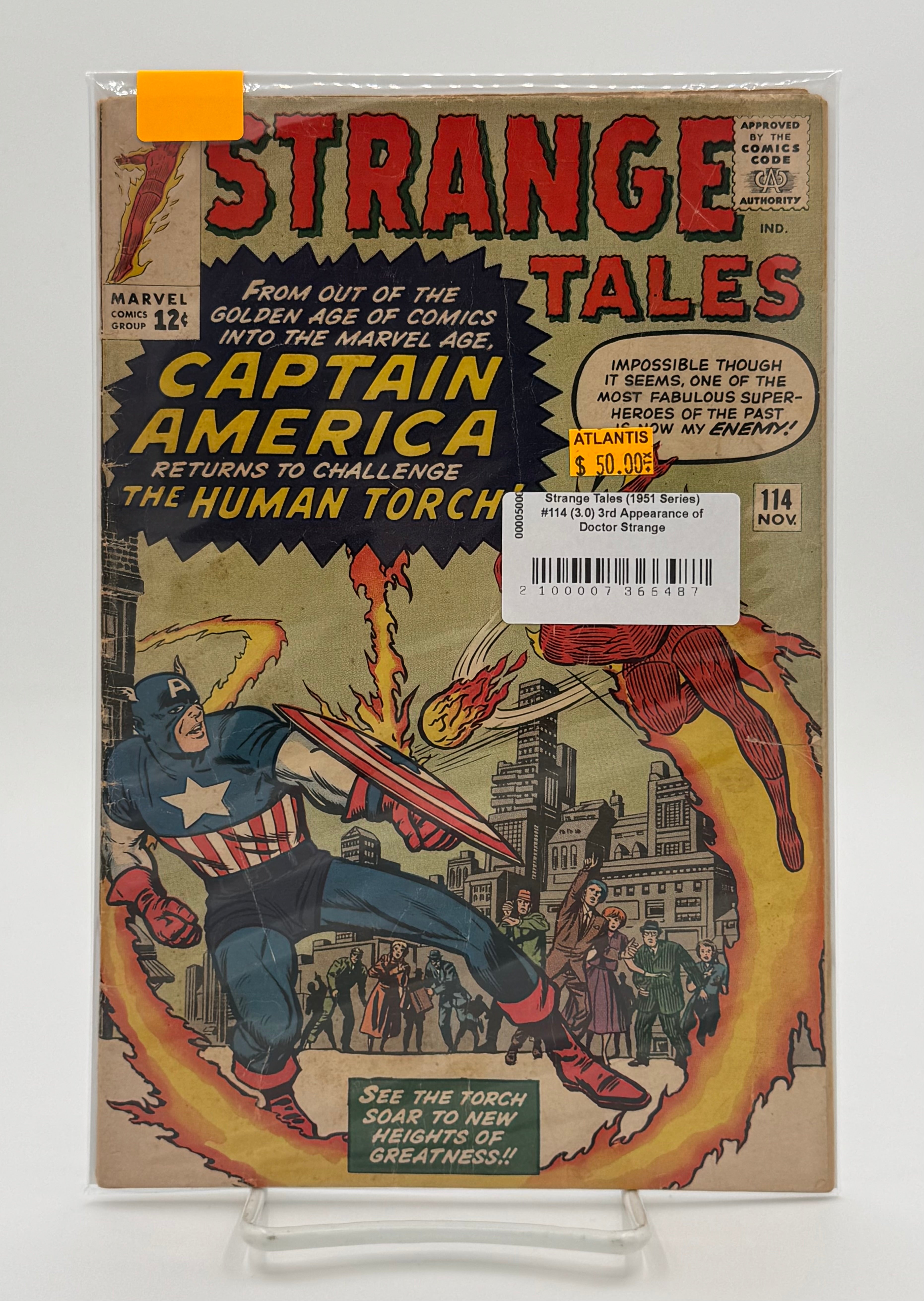 Strange Tales (1951 Series) #114 (3.0) 3rd Appearance of Doctor Strange