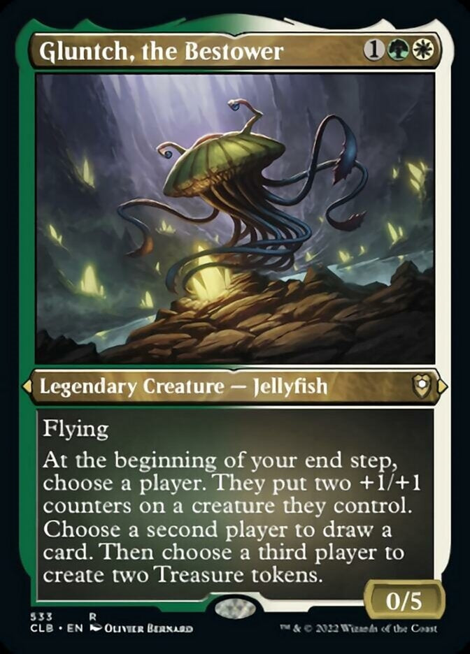 Gluntch, the Bestower [#533 Etched Foil] (CLB-R)