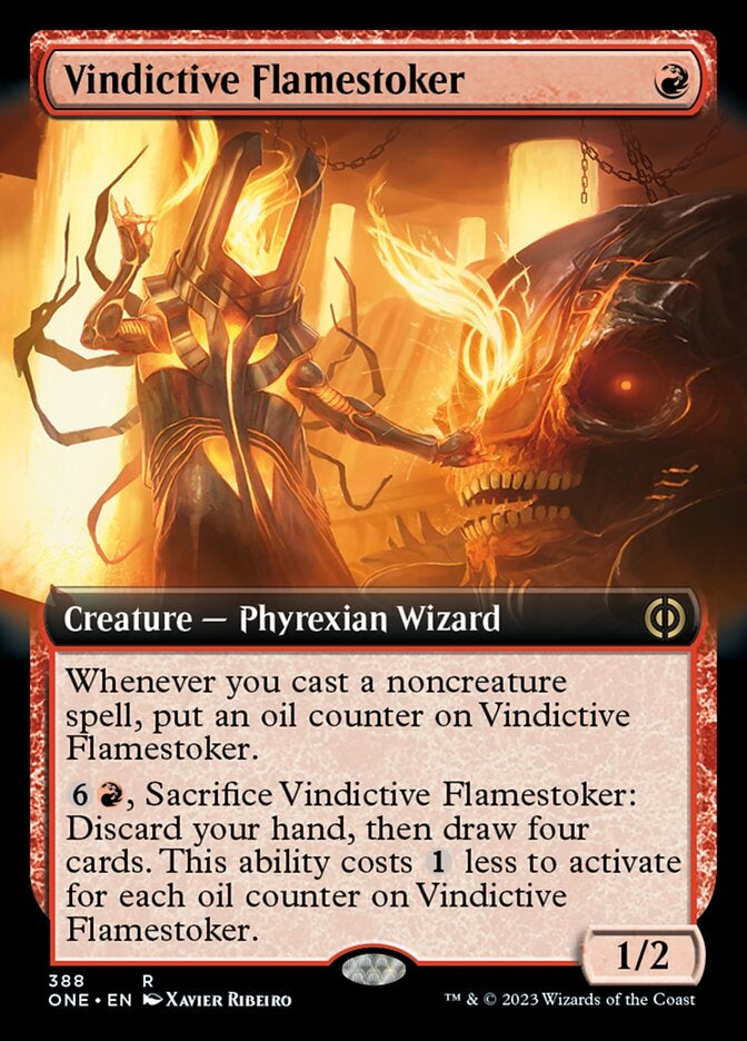 Vindictive Flamestoker [#388 Extended Art] (ONE-R)