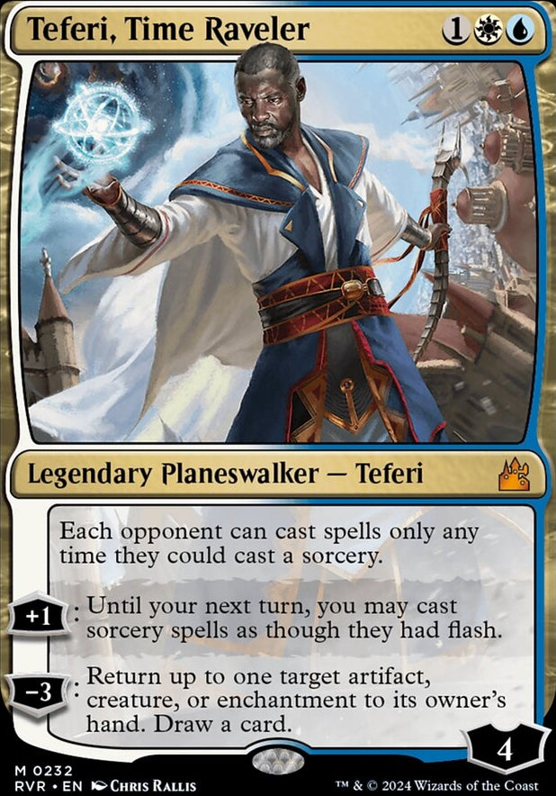 Teferi, Time Raveler [#0232] (RVR-M)