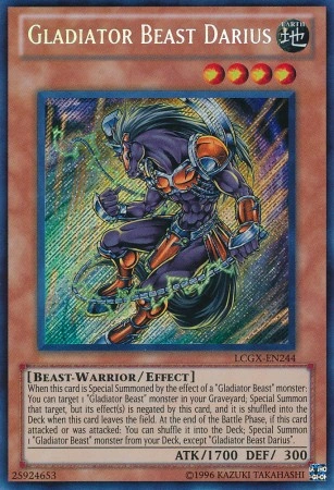 Gladiator Beast Darius (LCGX-EN244)