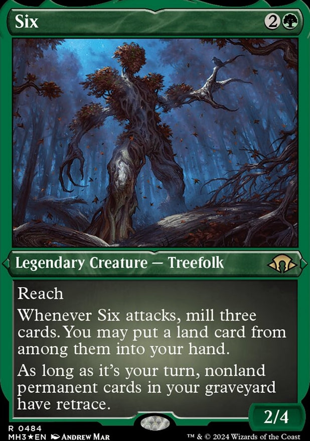 Six [#0484 Etched Foil] (MH3-R)