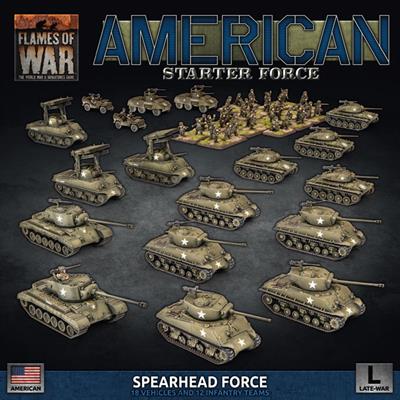 Flames of War: WWII: USA (USAB11) - Bulge: American Spearhead Force (Plastic) (Late)