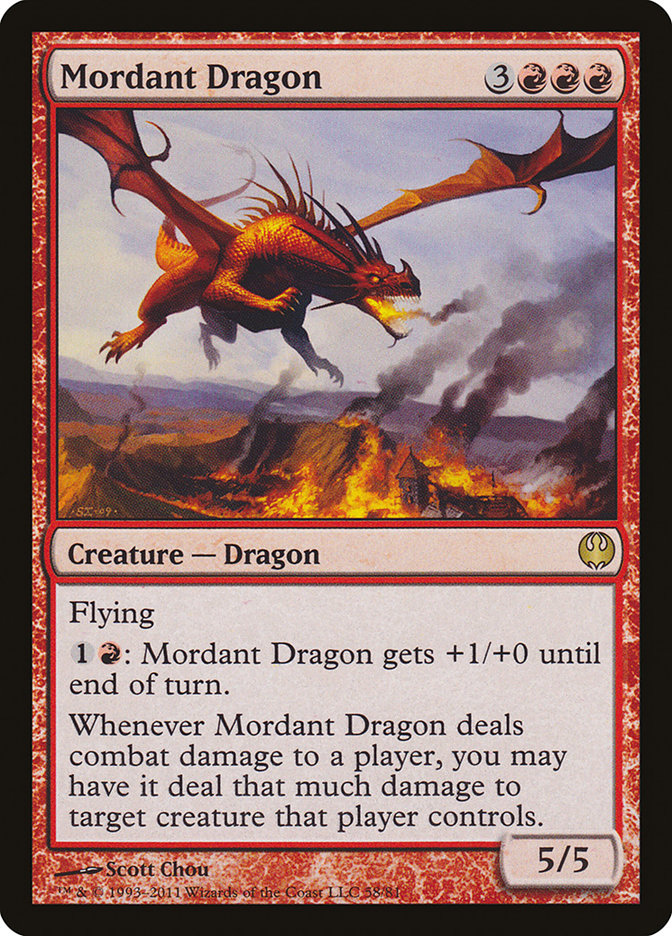 Mordant Dragon (DDG-R)