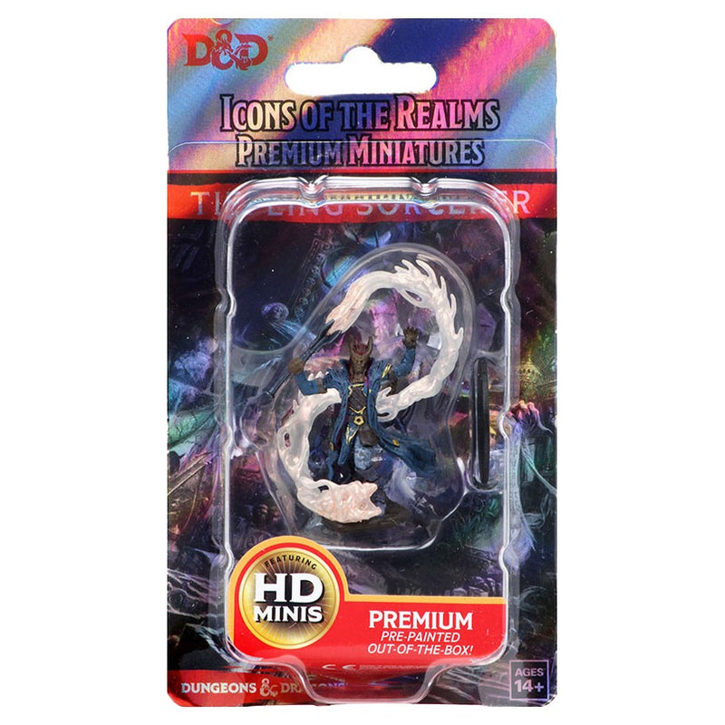 D&D Miniatures: Icons of the Realms - Premium Figure: Wave 01 - Tiefling Male Sorcerer