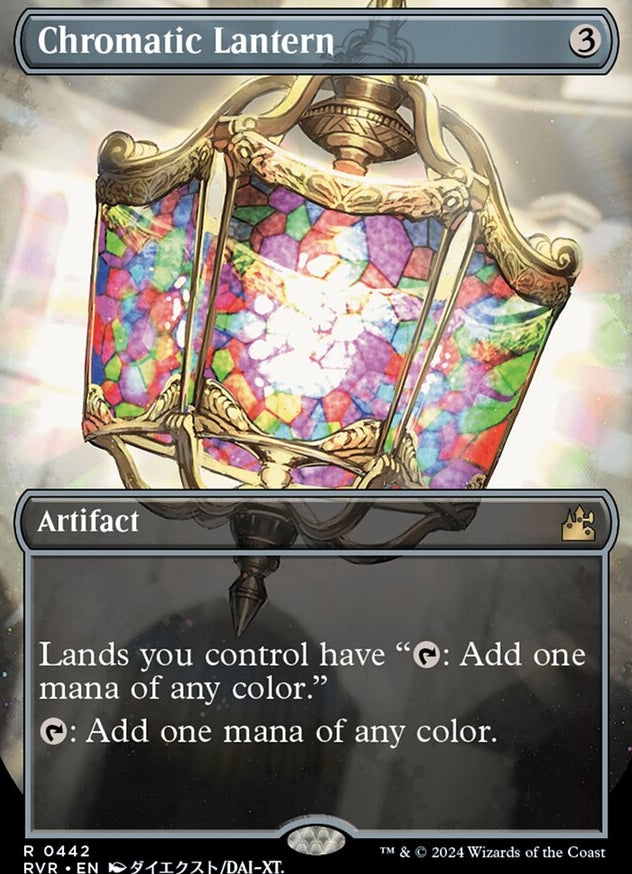 Chromatic Lantern [#0442 Borderless Anime] (RVR-R)