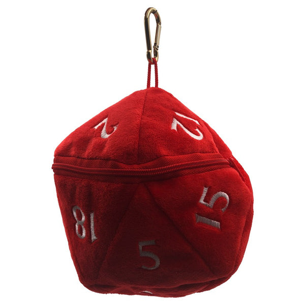 Ultra-PRO: D20 Plush Dice Bag - Red