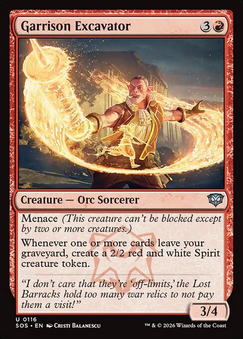 Garrison Excavator [ #0116 ] (SOS-U)
