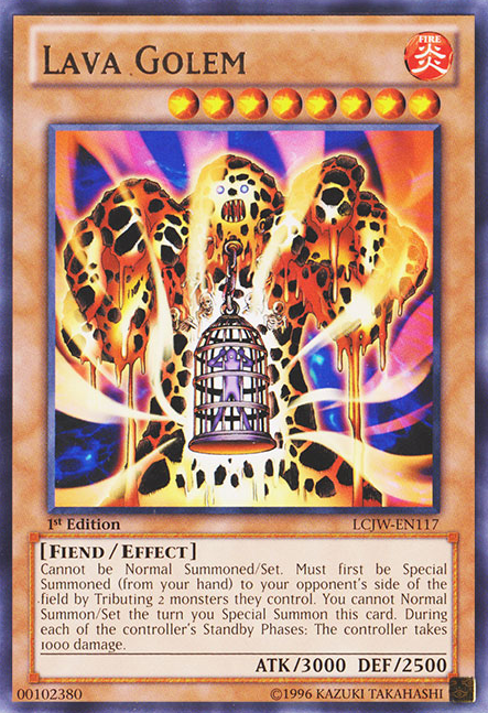 Lava Golem (LCJW-EN117) 1st Edition