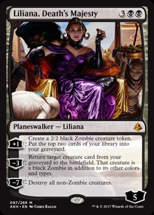 Liliana, Death's Majesty (AKH-M)