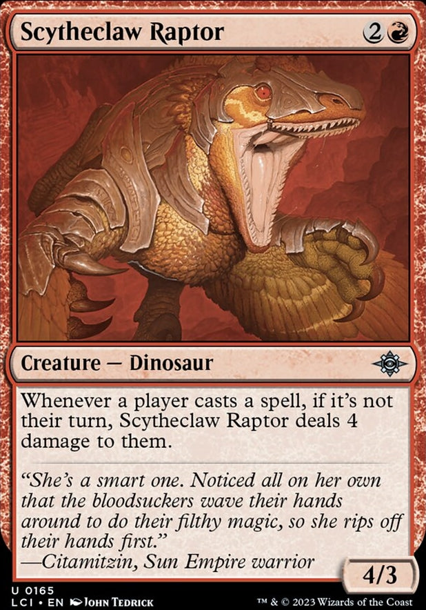 Scytheclaw Raptor [#0165] (LCI-U)