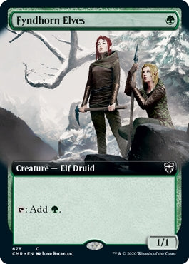 Fyndhorn Elves [#678 Extended Art] (CMR-C)