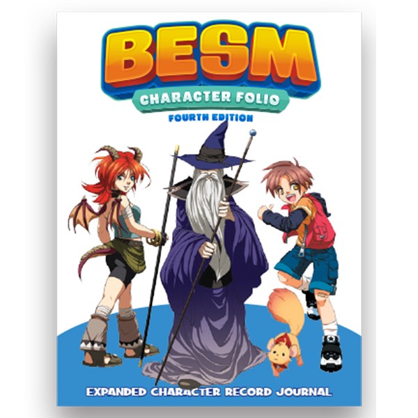 BESM RPG 4th Edition: Character Folio