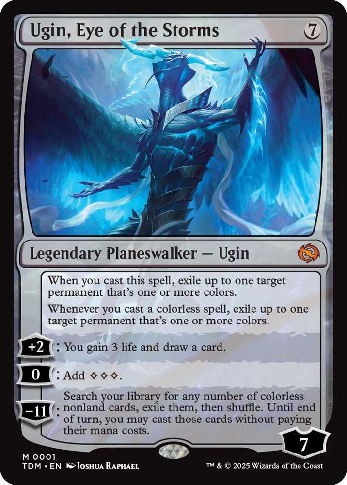 Ugin, Eye of the Storms [ #0001 ] (TDM-M)