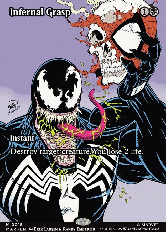 Infernal Grasp [ #0018 Borderless ] (MAR-M)