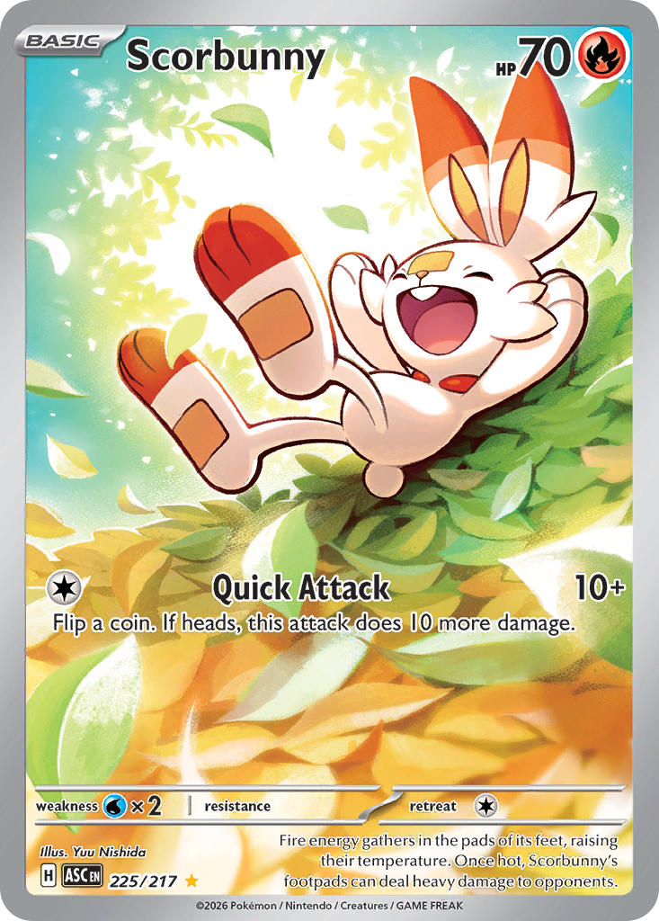 Scorbunny - 225/217 (ASC) Illustration Rare