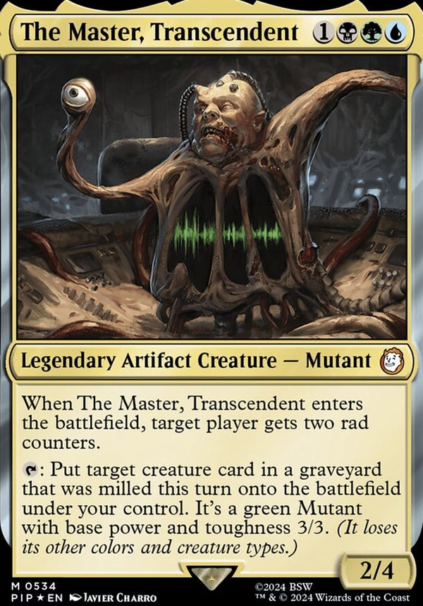 The Master, Transcendent [#0534 Surge Foil] (PIP-M)