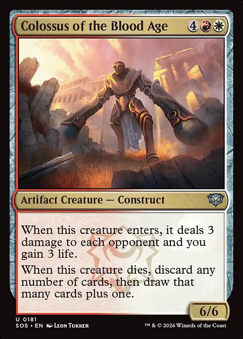 Colossus of the Blood Age [ #0181 ] (SOS-U)