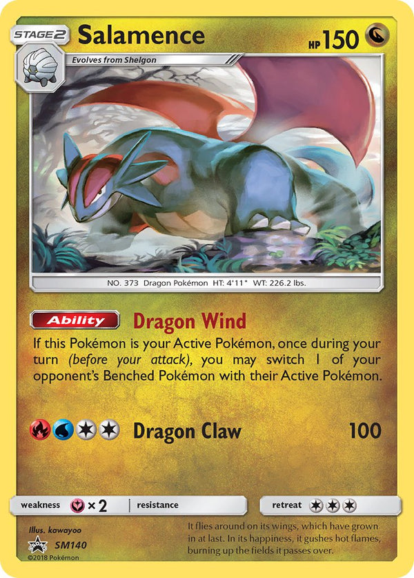 Salamence - SM140 (SM:PR) Promo - Near Mint Holofoil