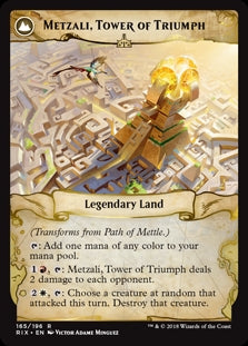 Path of Mettle // Metzali, Tower of Triumph (RIX-R)