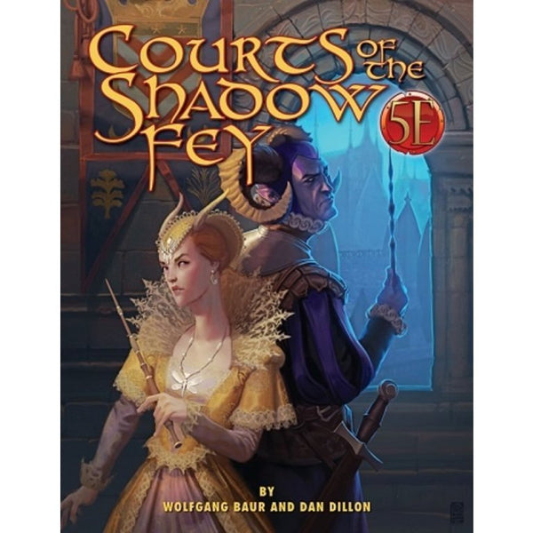 D&D 5E OGL: Adventure - Courts of the Shadow Fey - for 8th to 10th level characters