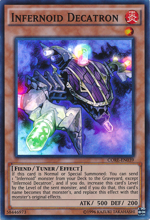 Infernoid Decatron (CORE-EN039) Super Rare - Near Mint Unlimited