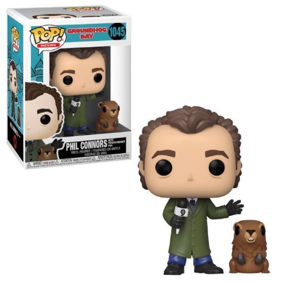 POP Figure: Groundhog Day #1045 - Phil with Punxsutawney Phil